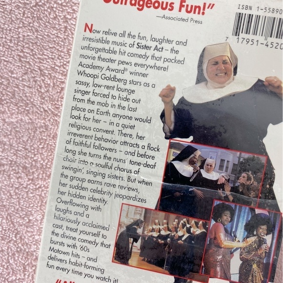 Vintage Touchstone Home Video VHS Sister Act - Picture 7 of 7